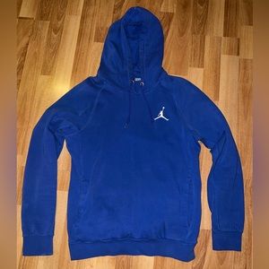 Blue Jordan Hoodie. Men's small.